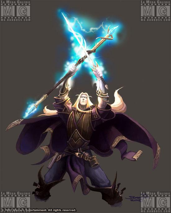 High elfe war mage
